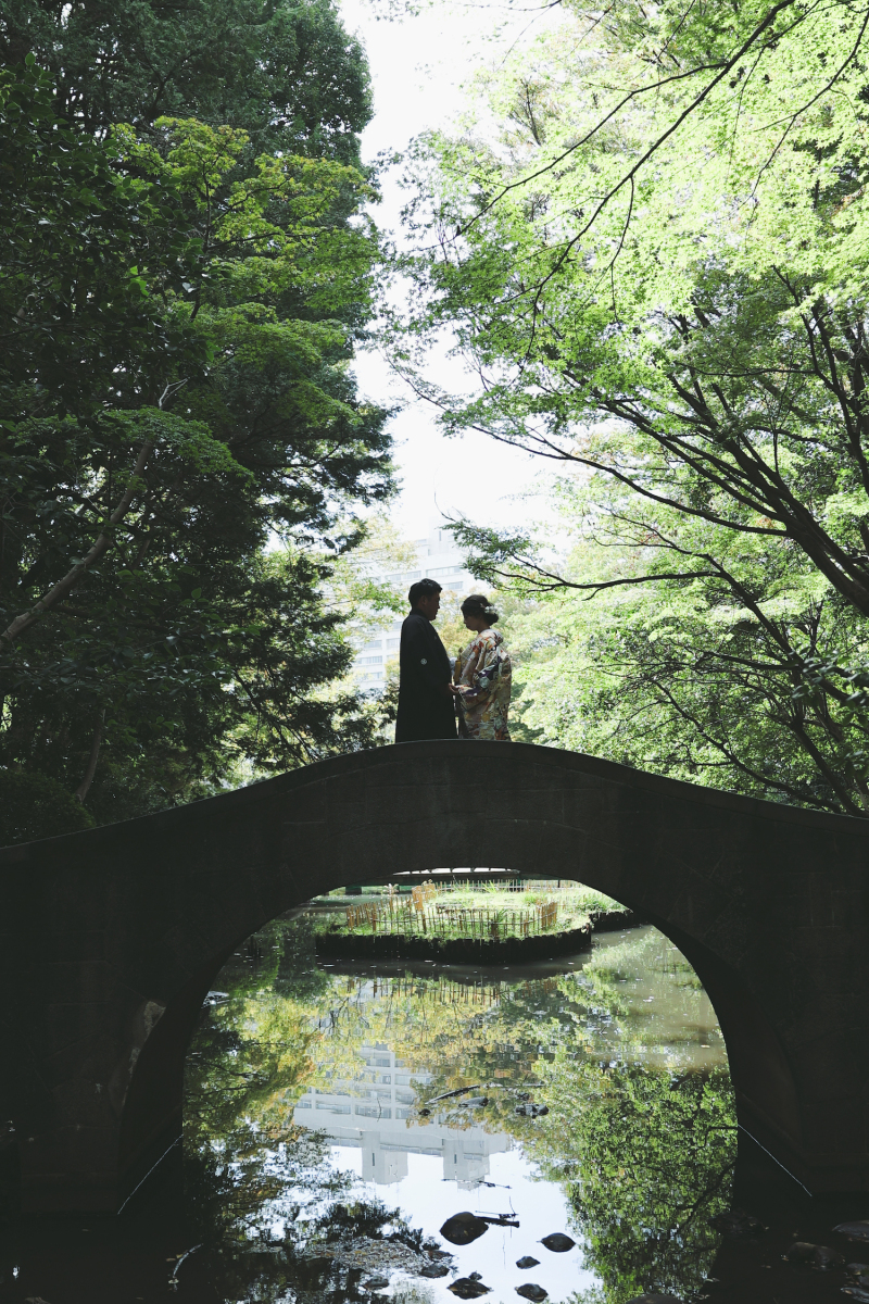 シルエットな一枚