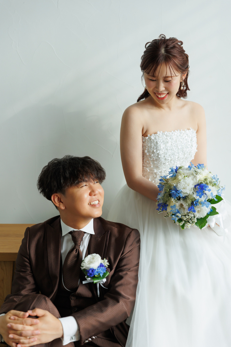 洋装に衣装チェンジ