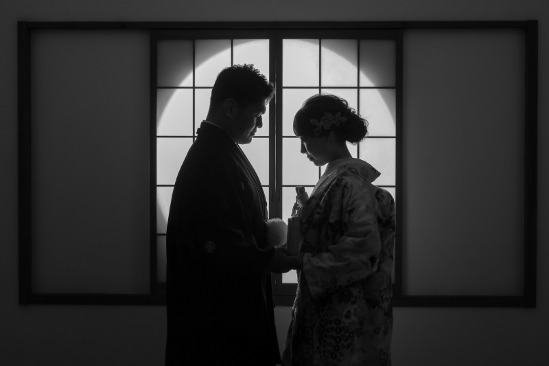 最後はシルエットのお写真で