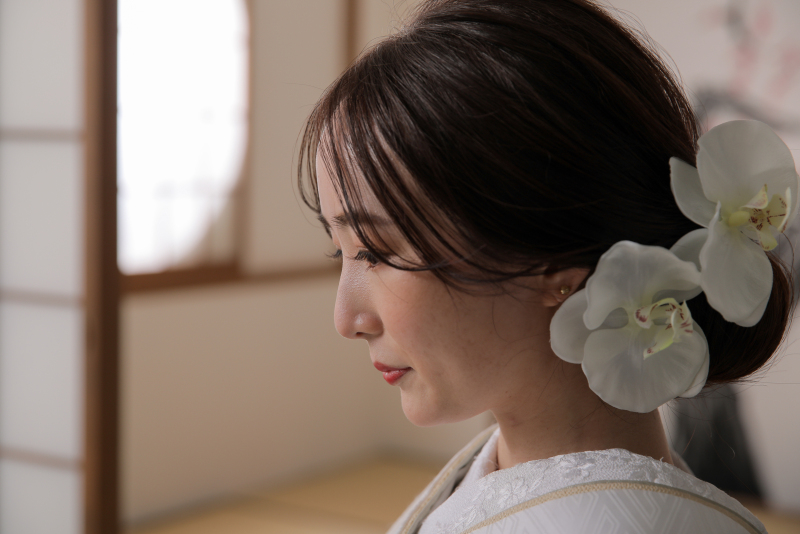可愛いヘアスタイルも♪