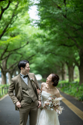 暑い夏は日陰で涼やかに！外苑前ロケーション撮影