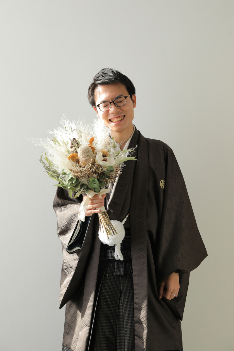 新郎様も!