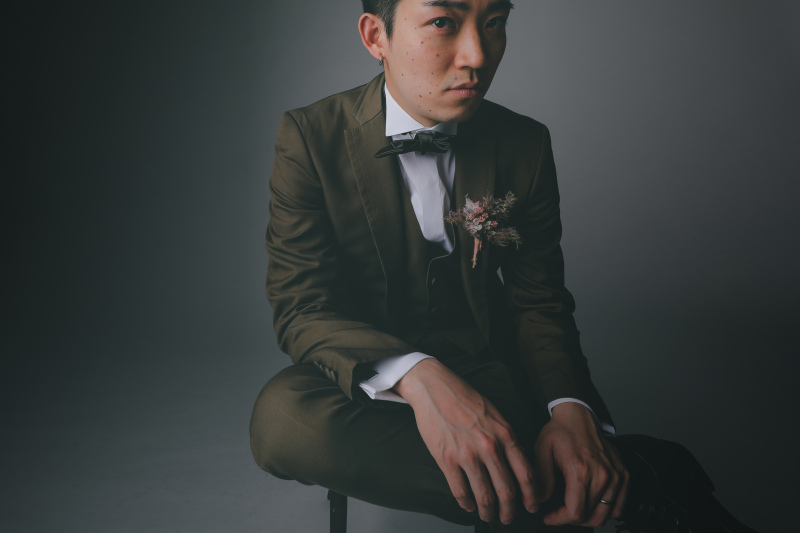 ご新郎様カット