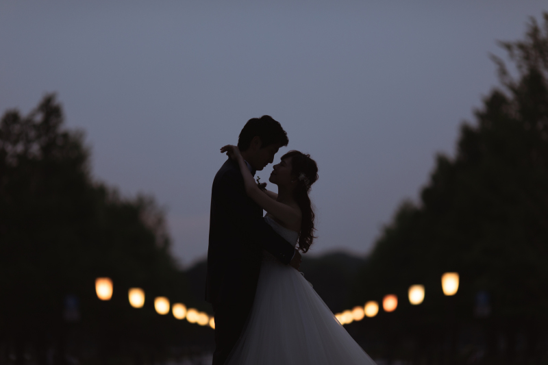 日暮れの時間に♪