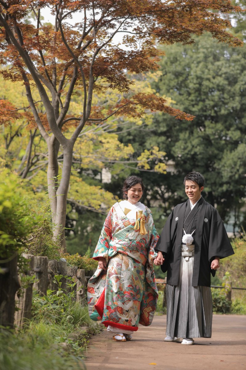 お散歩日和のワンシーン