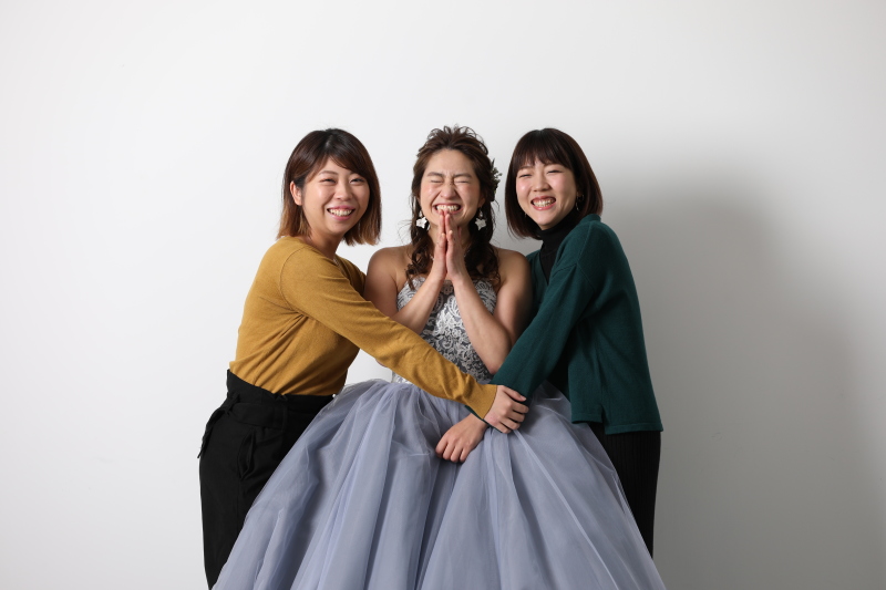 100点満点の笑顔で