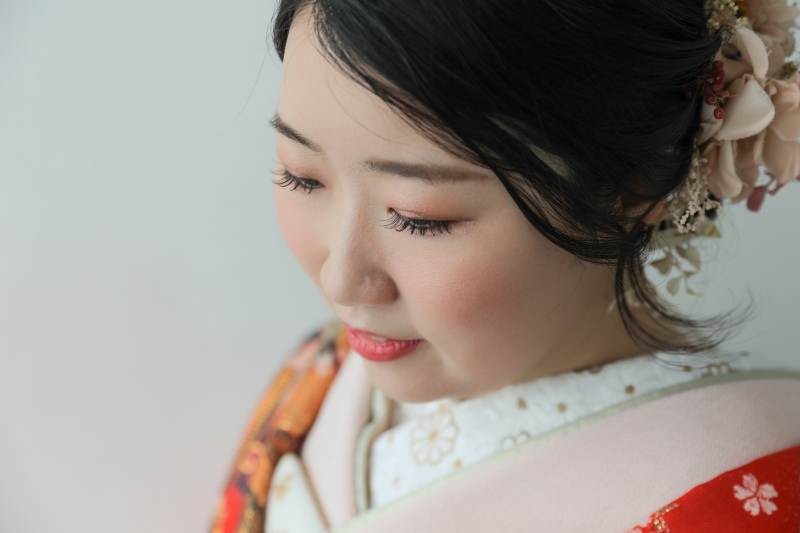 ご新婦様のメイク