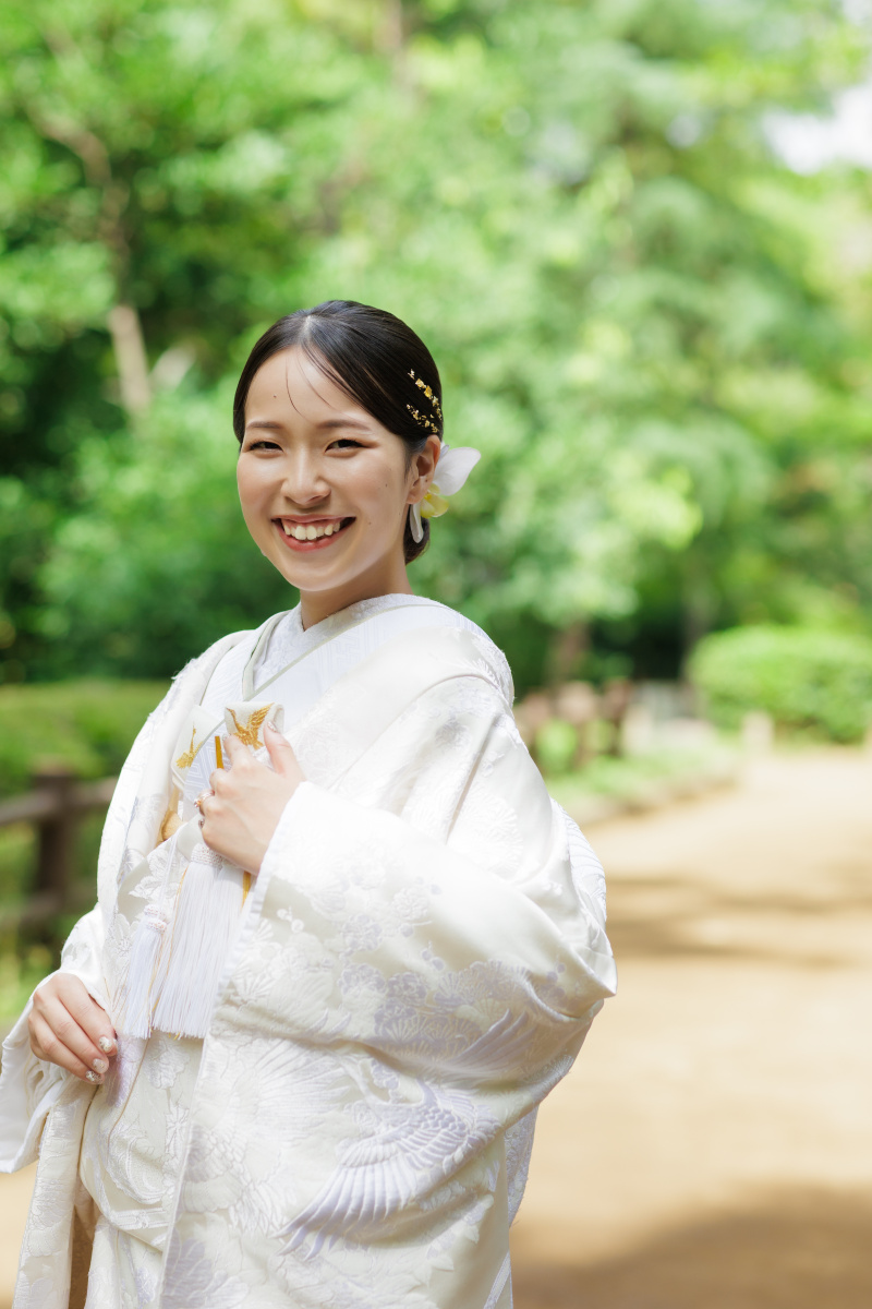 ご新婦様のソロショット