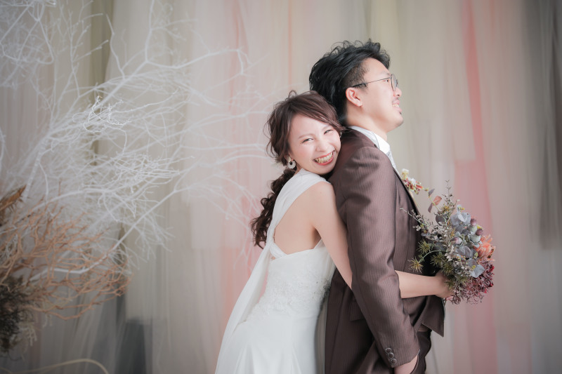 可愛い新婦さんにメロメロ