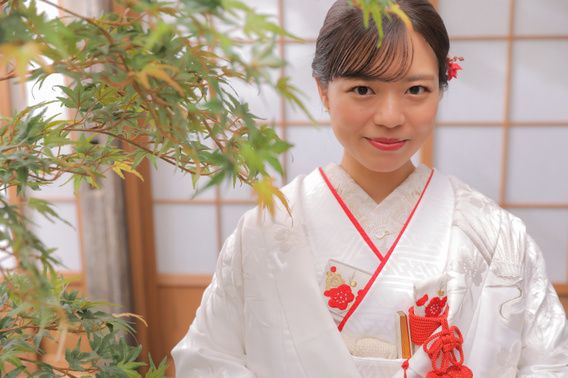 ご新婦様のソロショット