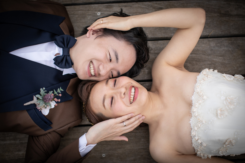 素敵なおふたりの大事な一枚を