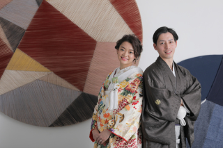 屋内庭園スタジオ撮影