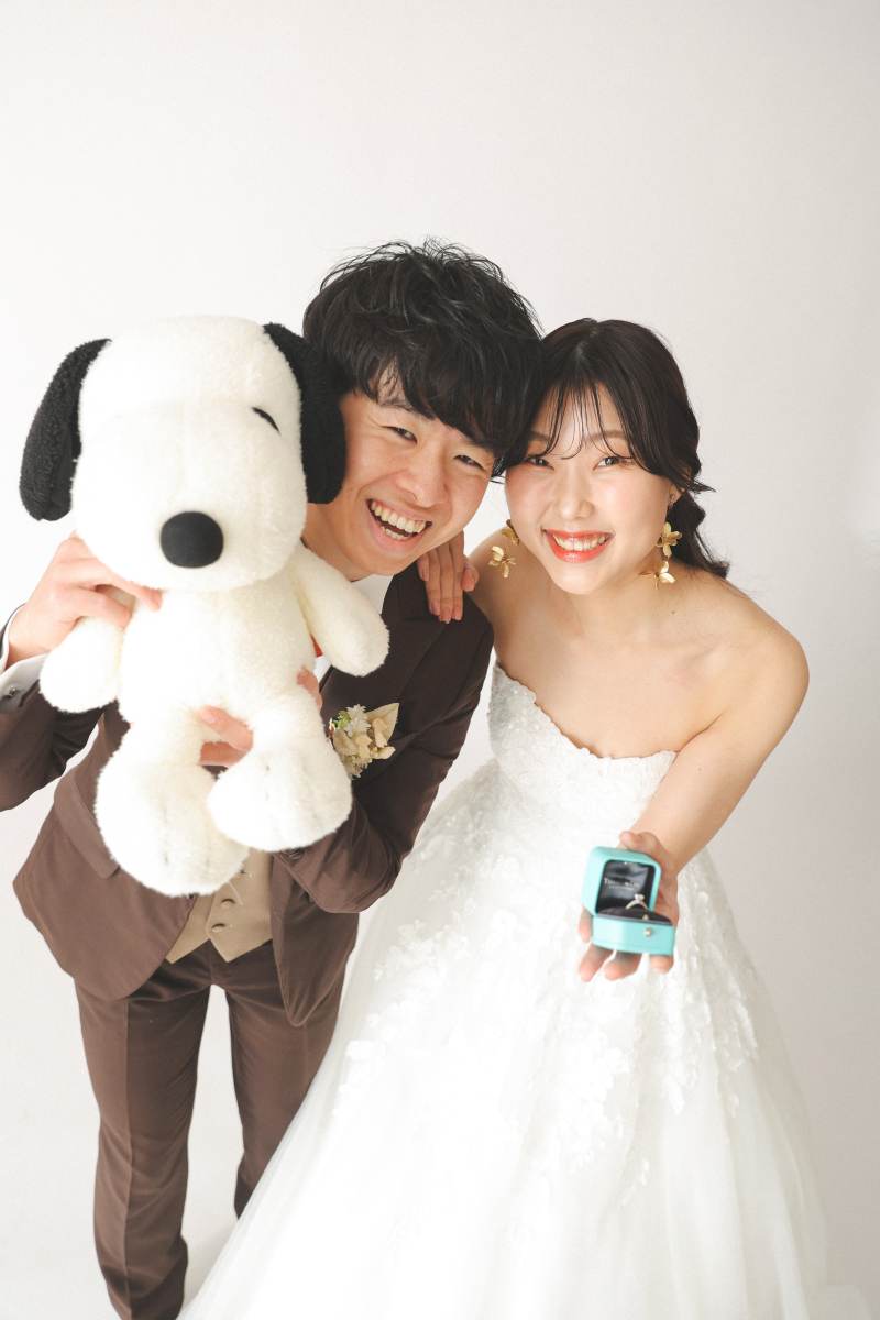 スヌーピーと愛おしい2人