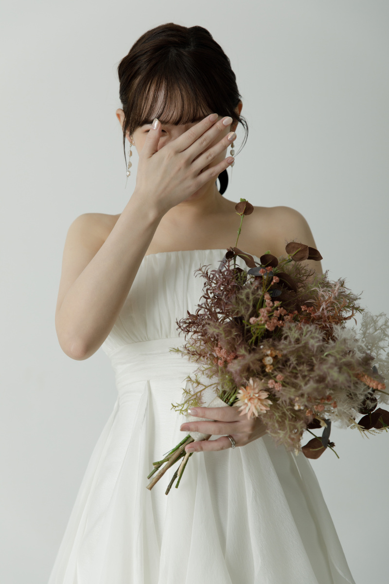 照れちゃうご新婦様^^