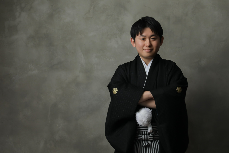 ご新郎様のソロカット。