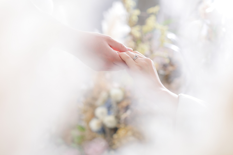 指輪のお写真も！