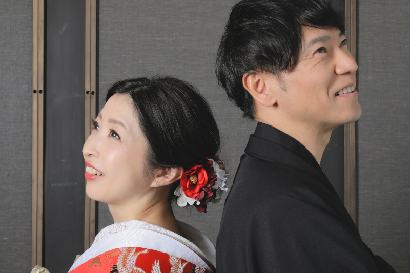 笑顔なおふたりも