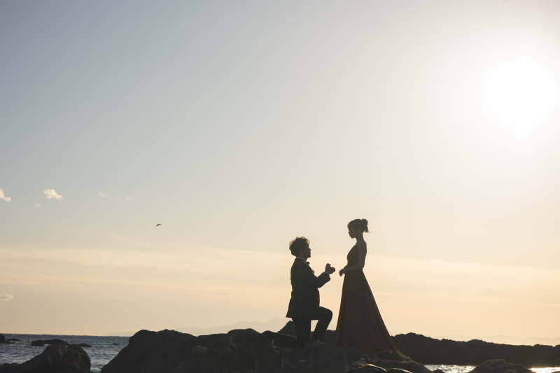 広くプロポーズシーン