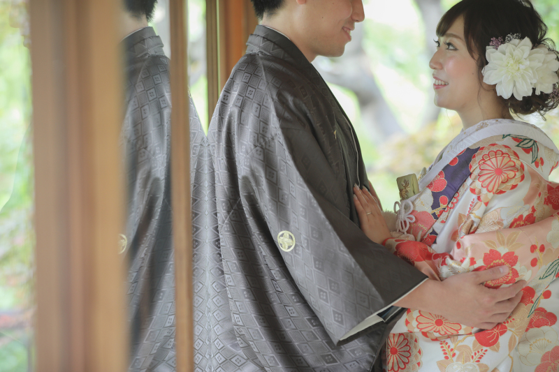 外から入る自然光に包まれて