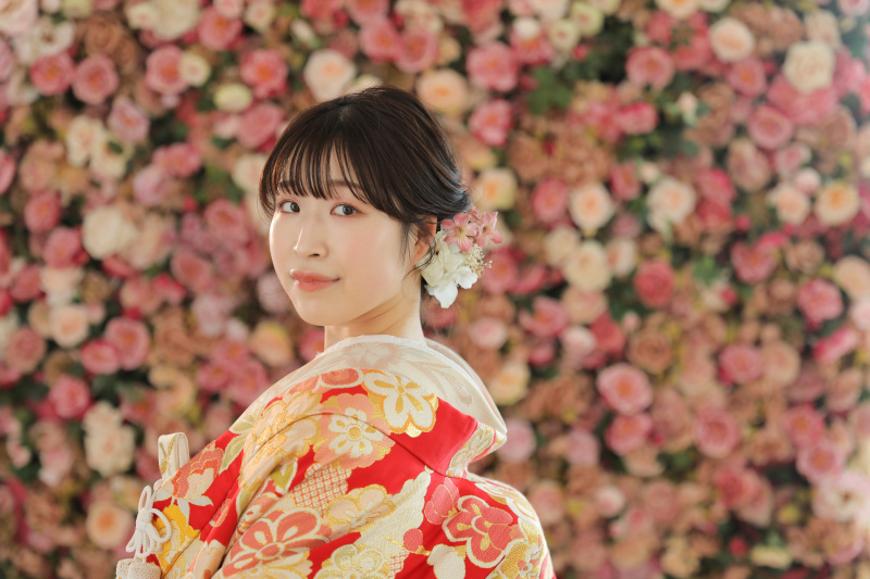 ご新婦様のソロカット。