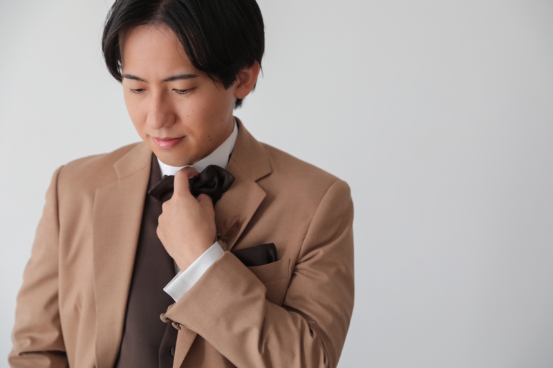 新郎さんのソロショット