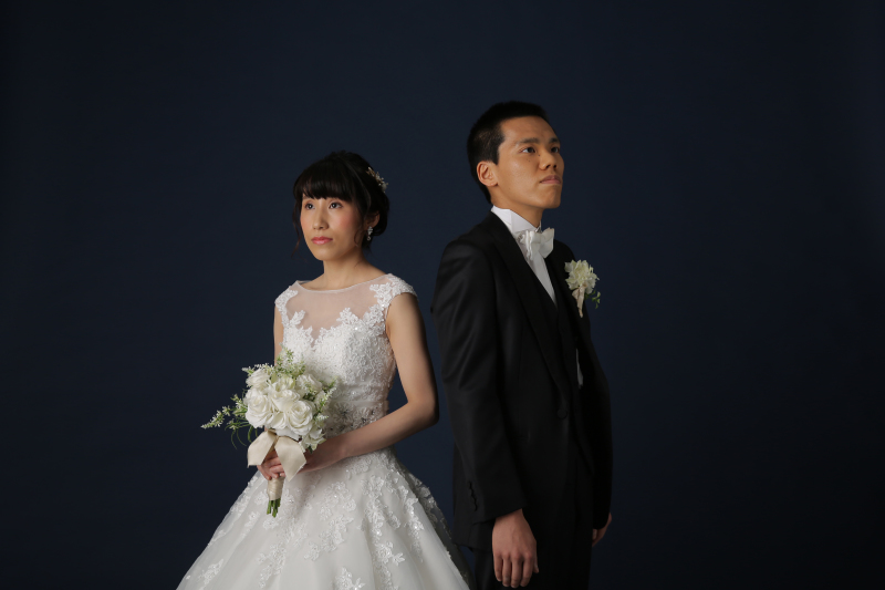 背景紙を変えて