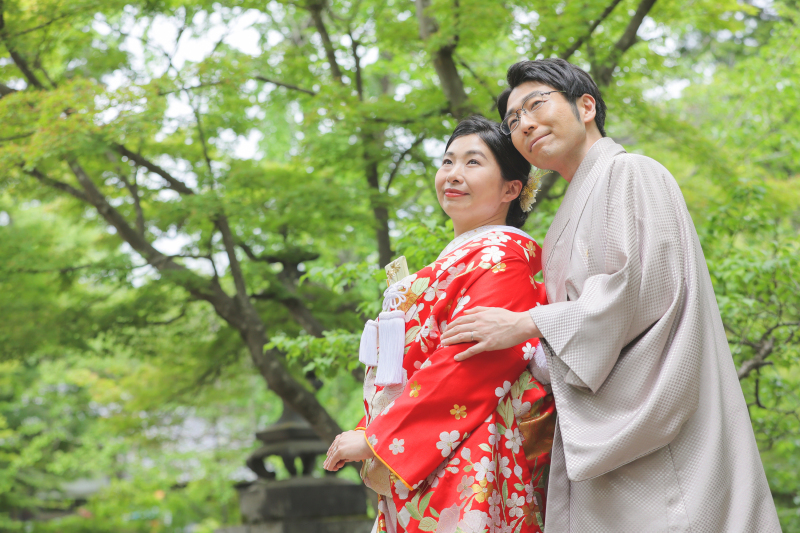 綺麗な緑に囲まれて