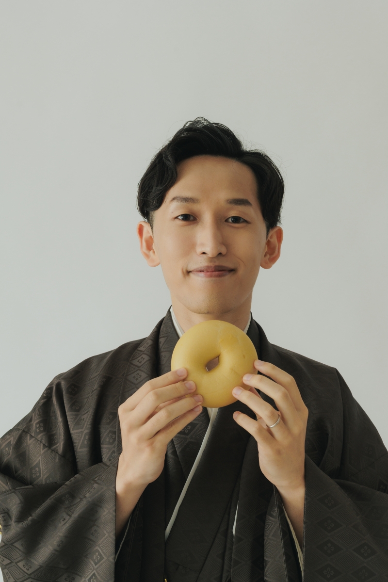 ご新郎様とベーグル