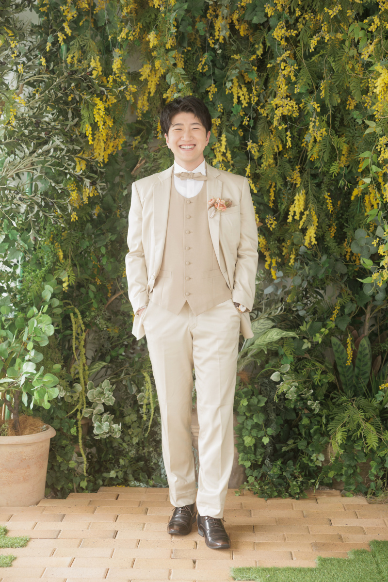 新郎様ソロカット