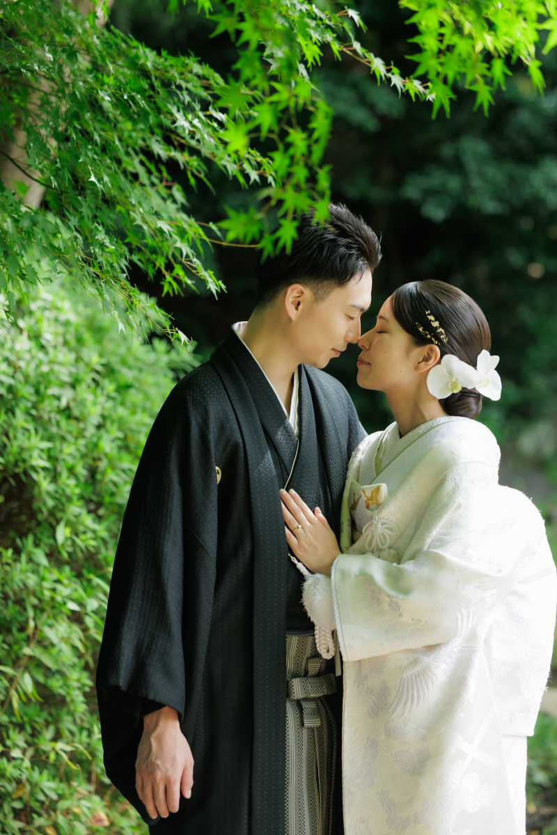 お鼻をちょんとくっつけたショット