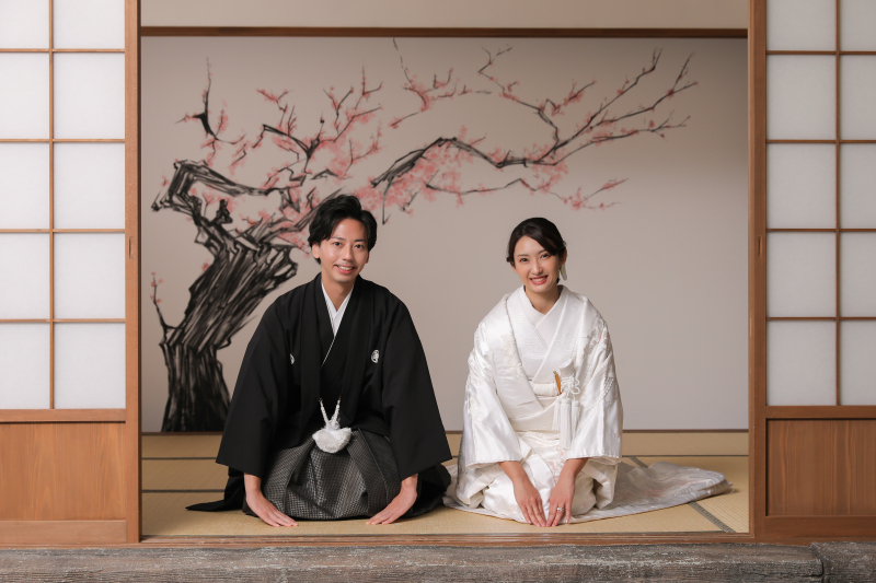 お辞儀ショット