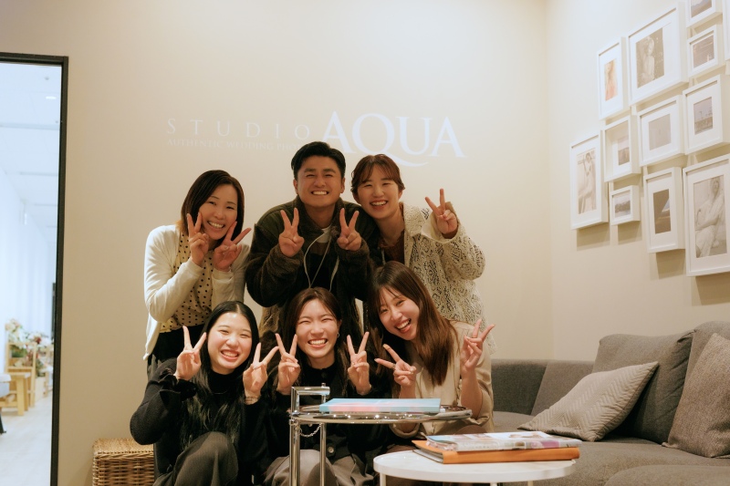 スタッフも一緒に