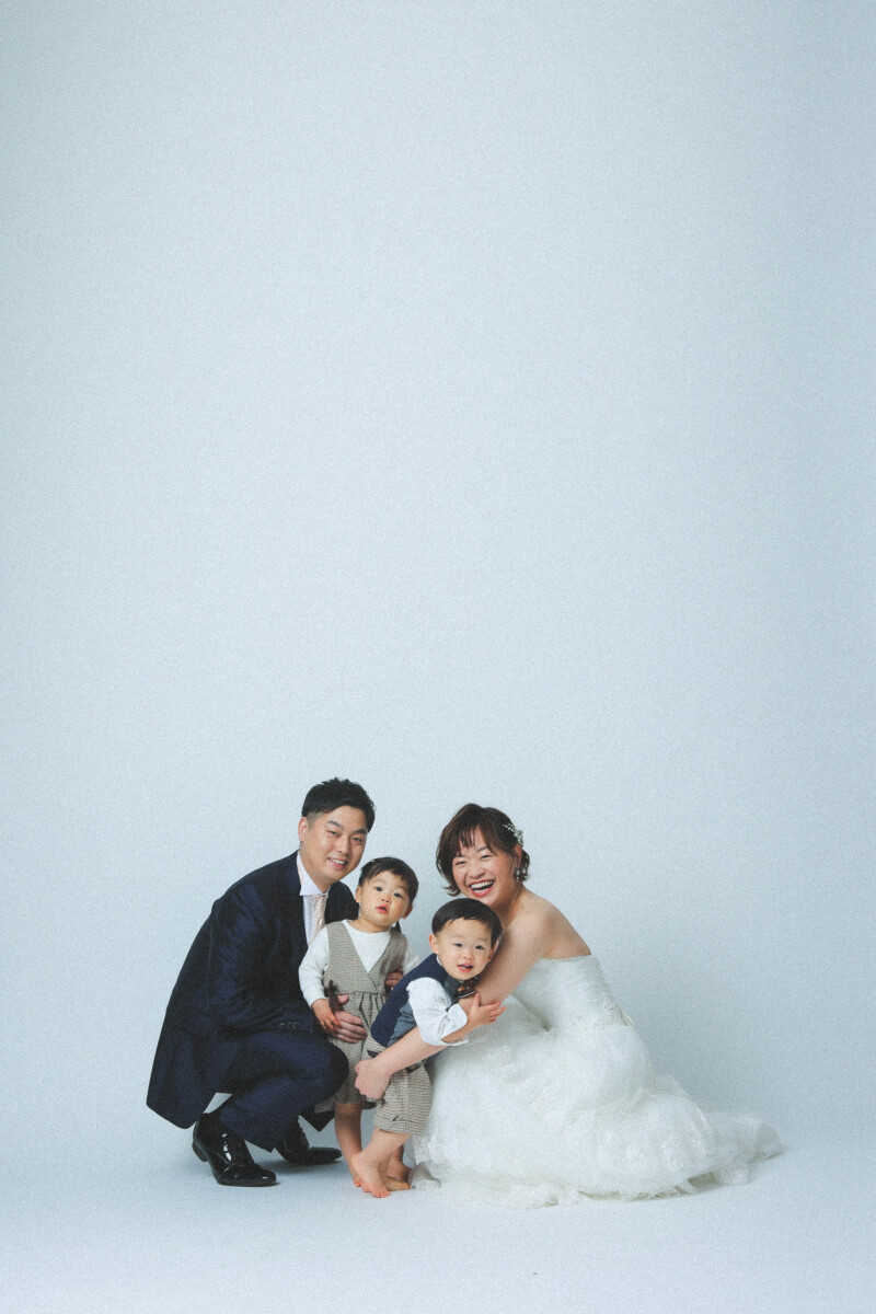 最後はお父さんも一緒に