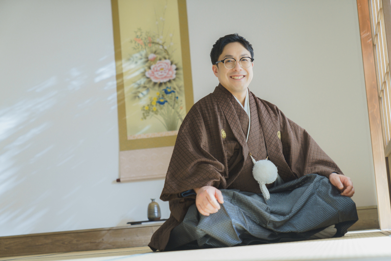 新郎様ソロカット。