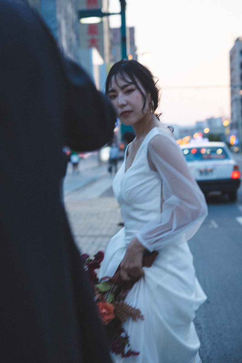 不意の瞬間もおしゃれ。