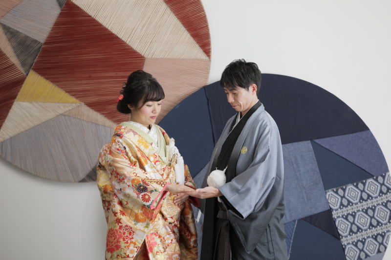 可愛らしい背景で