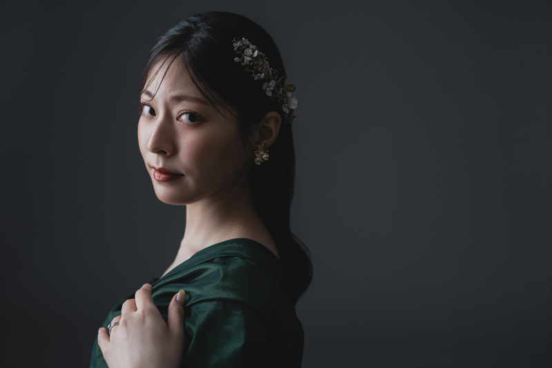 ご新婦様のアップも