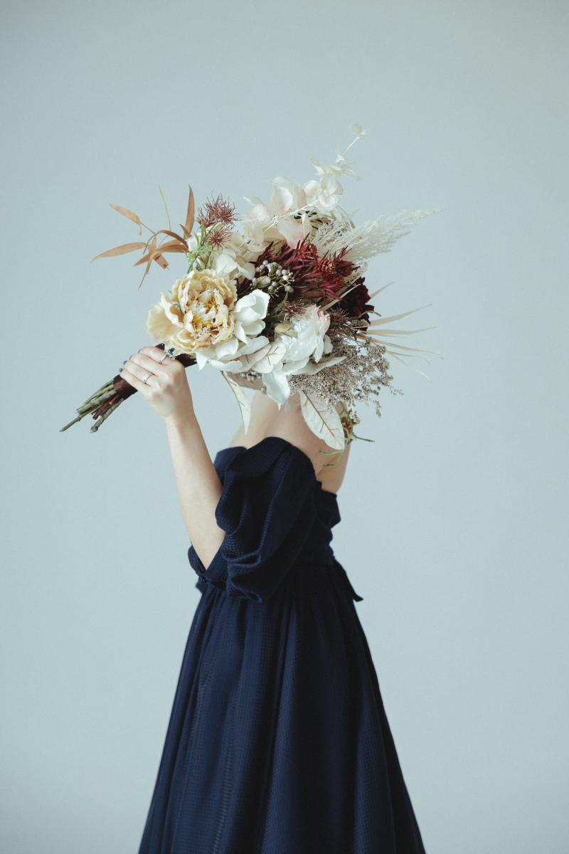 お揃いで新婦さんバージョンも