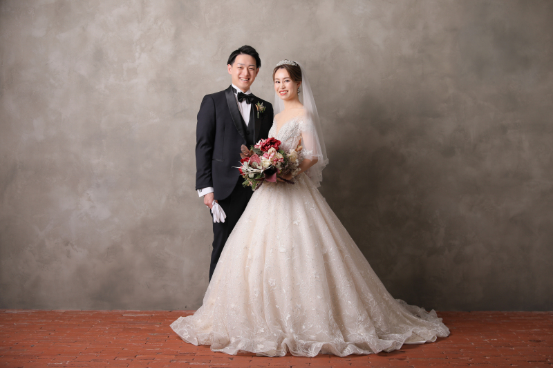 フォーマルな立ち姿