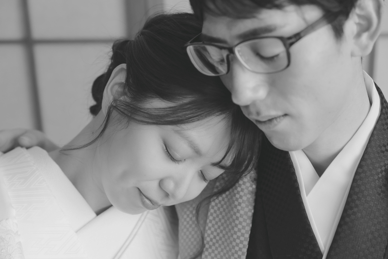 おふたりのアップのお写真も