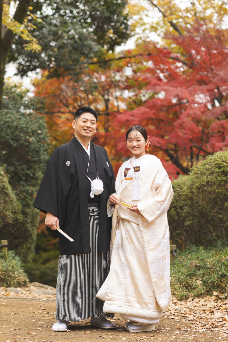 まずは和装からスタート