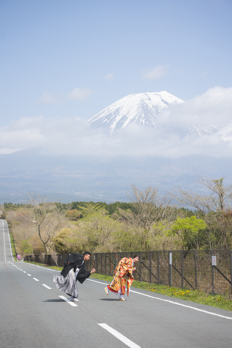 おふじさんが！