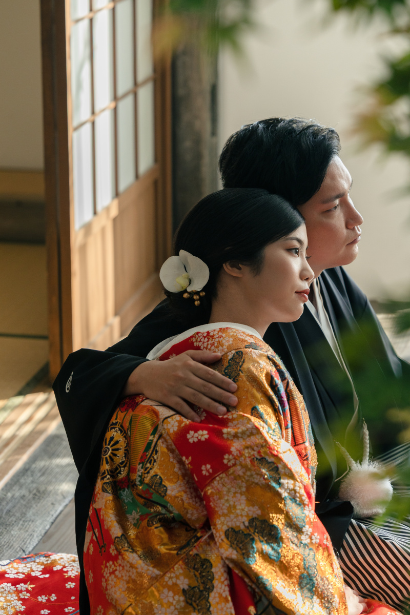 横顔も