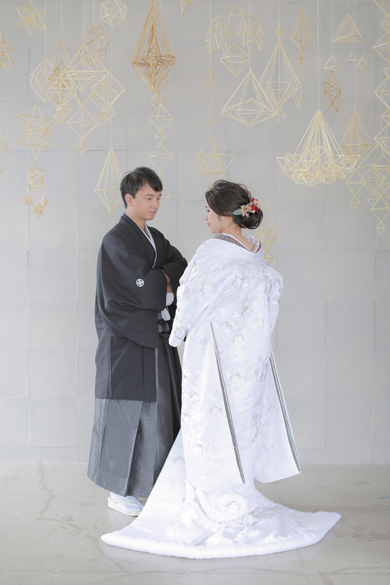 和装でスタイリッシュに