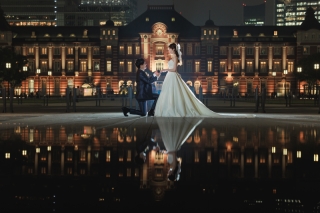 屋内庭園スタジオ&洋装ロケーション