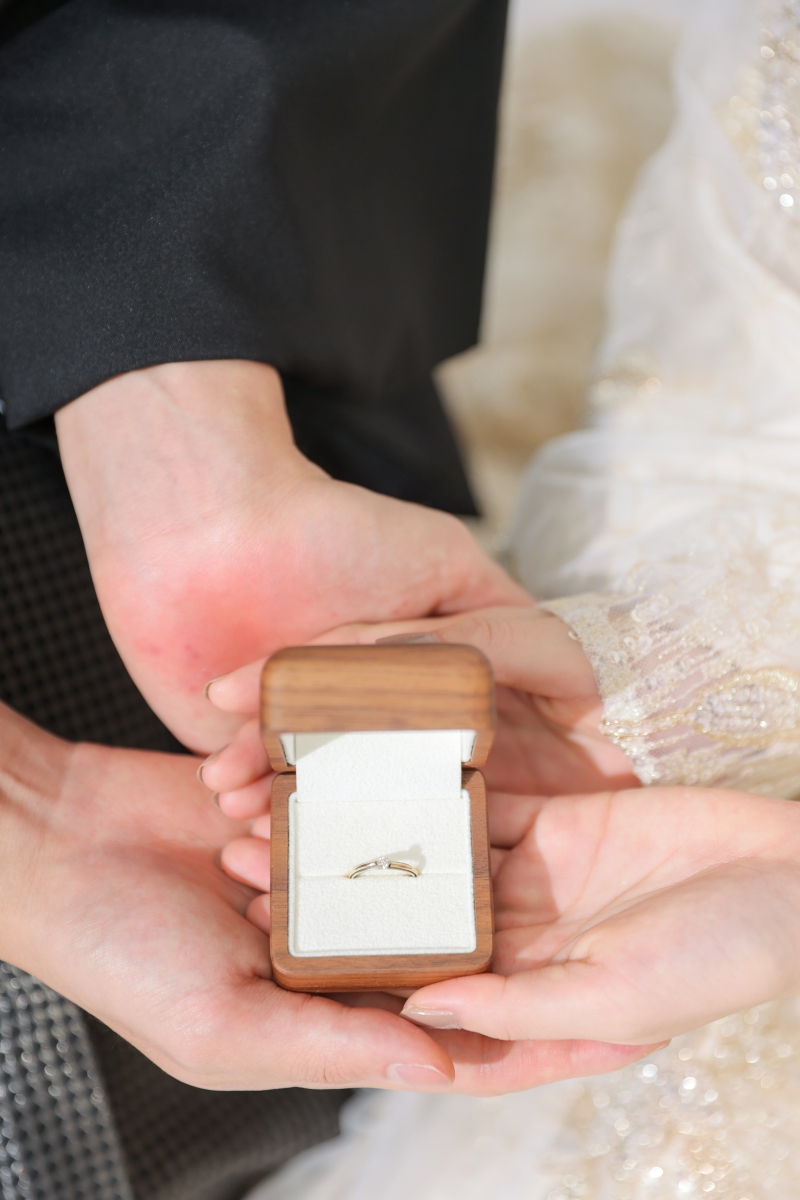 お手元のアップ