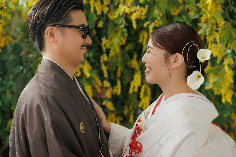 くしゃっと笑うご新婦様＾＾