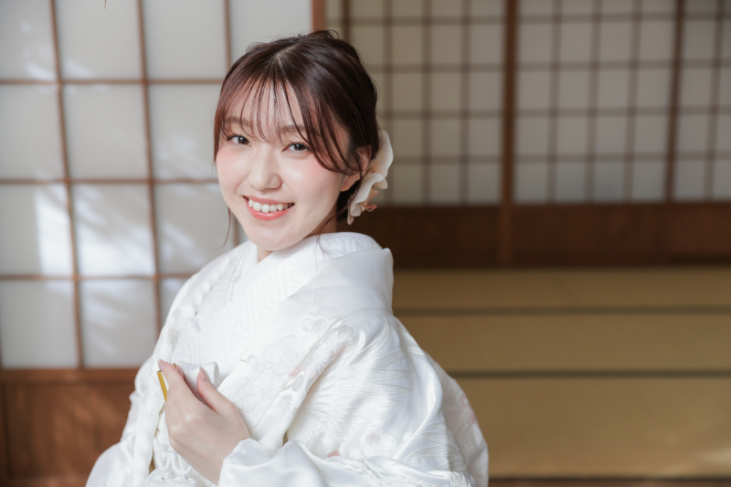 またまた、ご新婦様のソロカット。