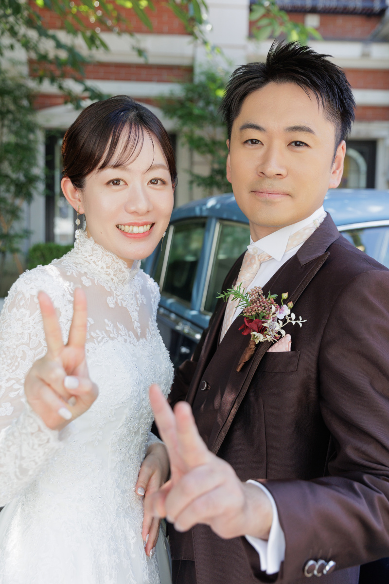 最後にピース!!