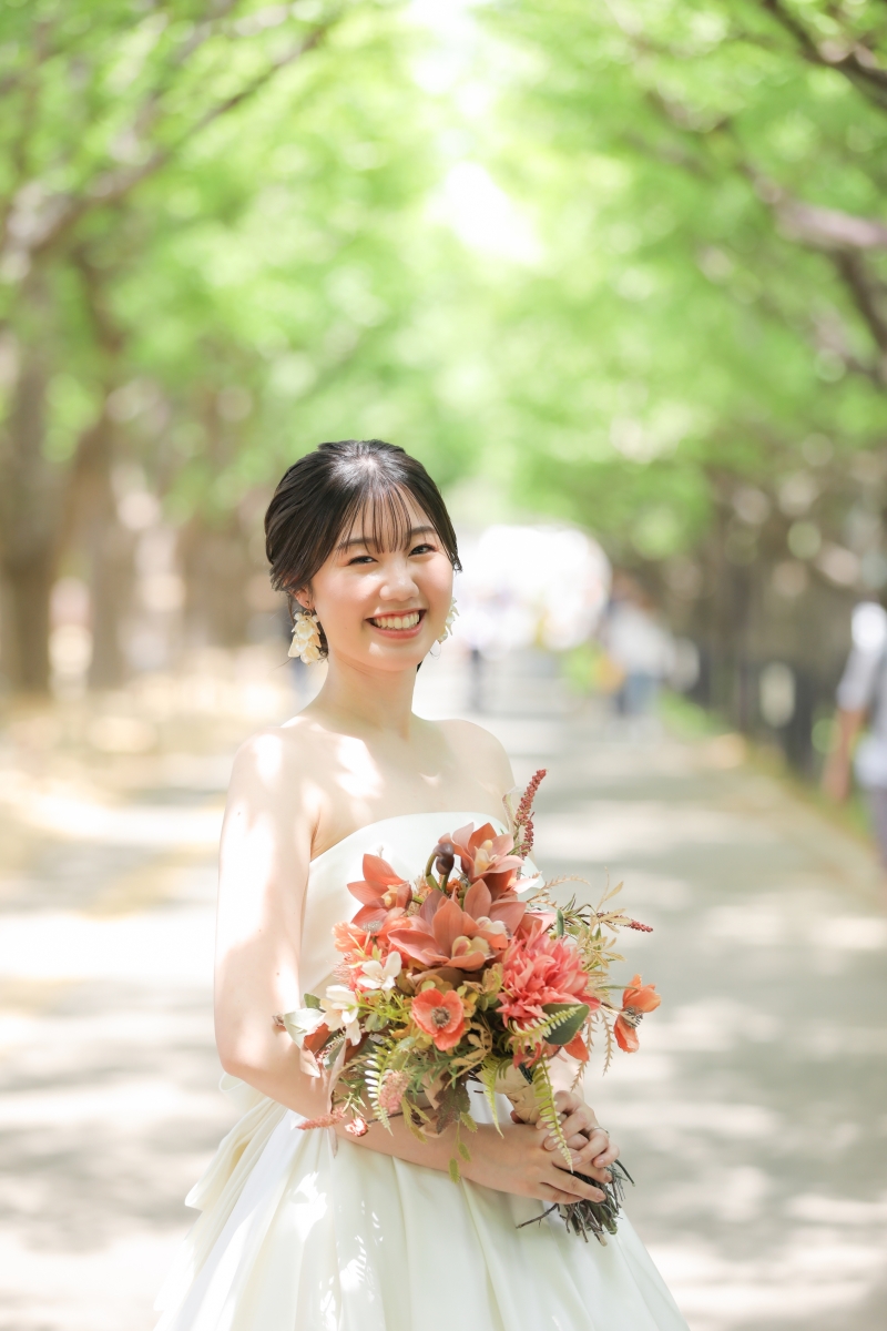 新婦さんのソロショット